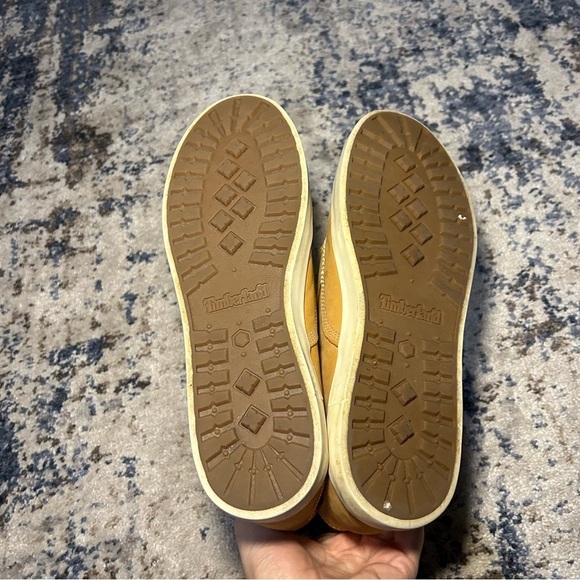 Timberland Dausette Wheat Brown Lace-Up Ankle Sneakers Size 9 - Picture 8 of 9